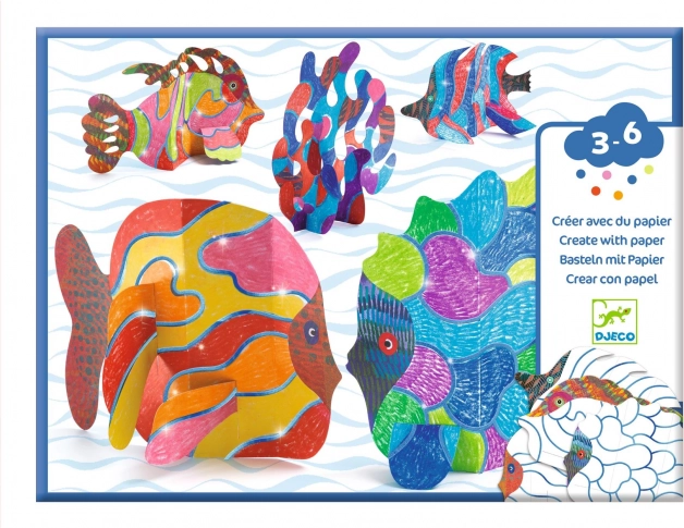 DJECO Papierkreation Fische