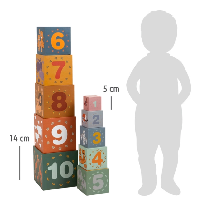 Durchdachte Maße von 5 bis 14 cm