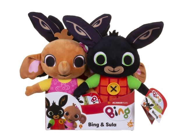 Bing und Sula Plüschfiguren