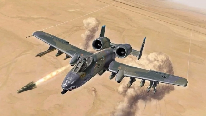 Plastikmodellflugzeug Italeri 1/72 A-10 Thunderbolt II Golfkrieg