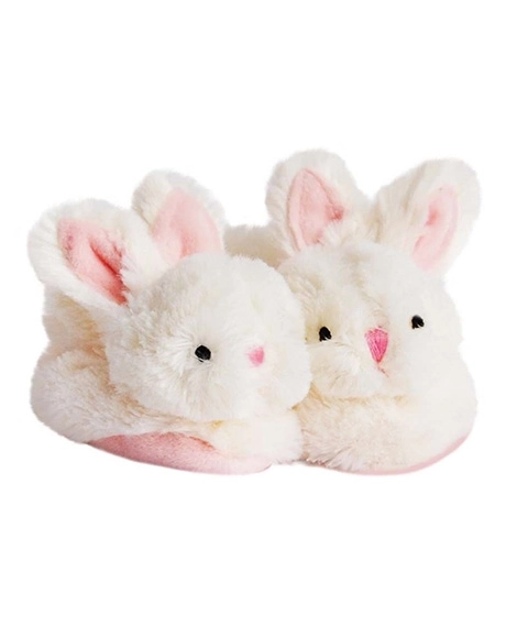 Doudou Süsse Babyschuhe mit Rasseln Häschen