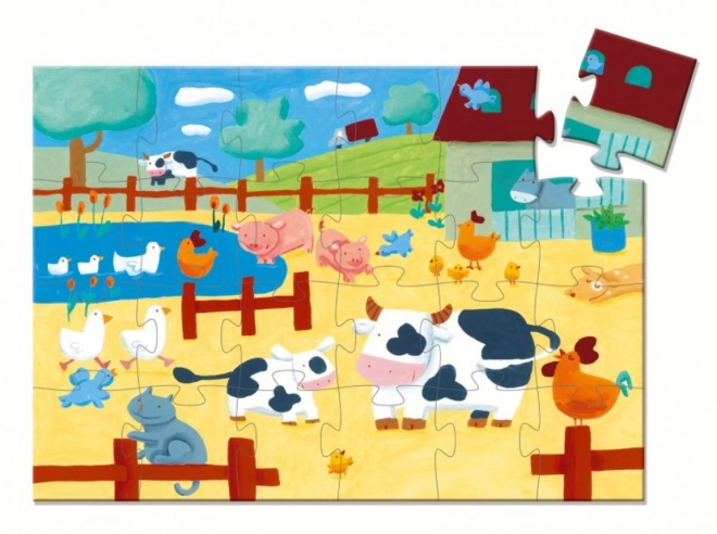 Puzzle Kühe - 24 Teile