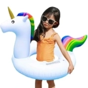 Aufblasbarer Einhorn-Schwimmreifen für Kinder