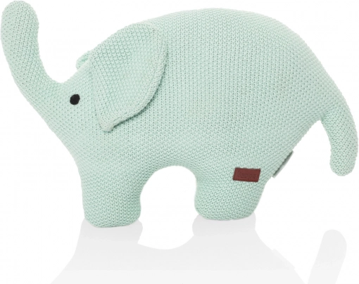 Gehäkeltes Spielzeug Elefant, Mint