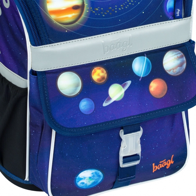 Baagl Schulranzen Zippy Planeten