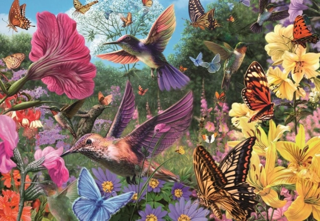 Ravensburger Puzzle Welt der Kolibris und Schmetterlinge 200 Teile