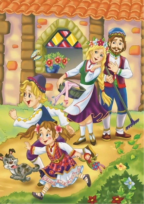 Puzzle Glückliche Familie 150 Teile