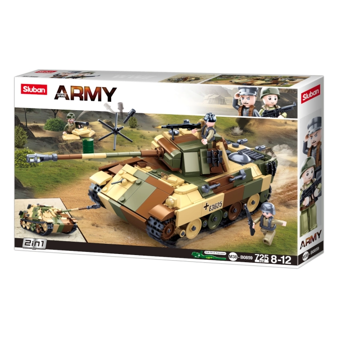 Zwei Panzer-Versionen in einer Box (2-in-1)