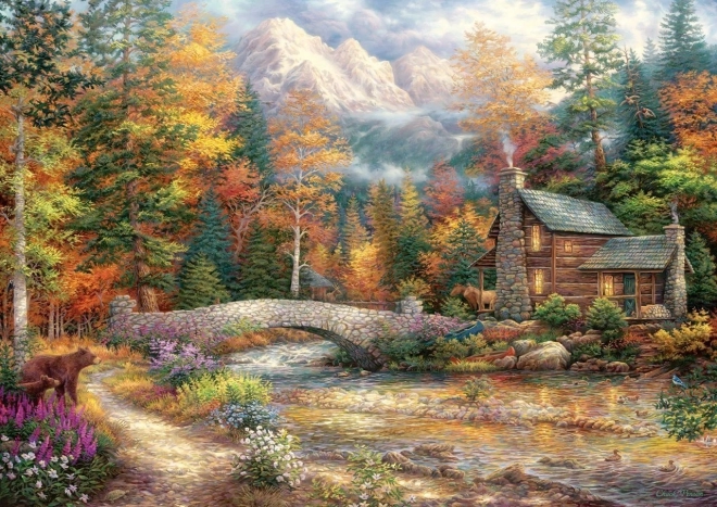 Puzzle Ruf der Wildnis 2000 Teile