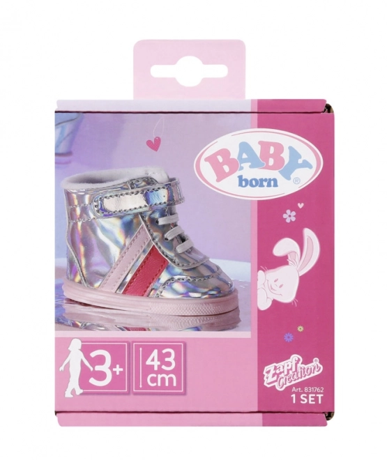 BABY born Holografische Sportschuhe für Puppen 43 cm