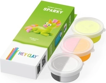 Kreativ Set EINHORN SPARKY 3PAK Hey Clay