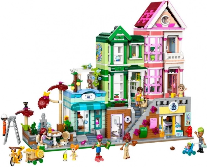 Apartments und Geschäfte LEGO Friends in Heartlake City