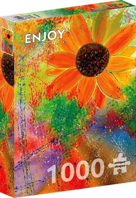 Puzzle Sonnenblume - 1000 Teile