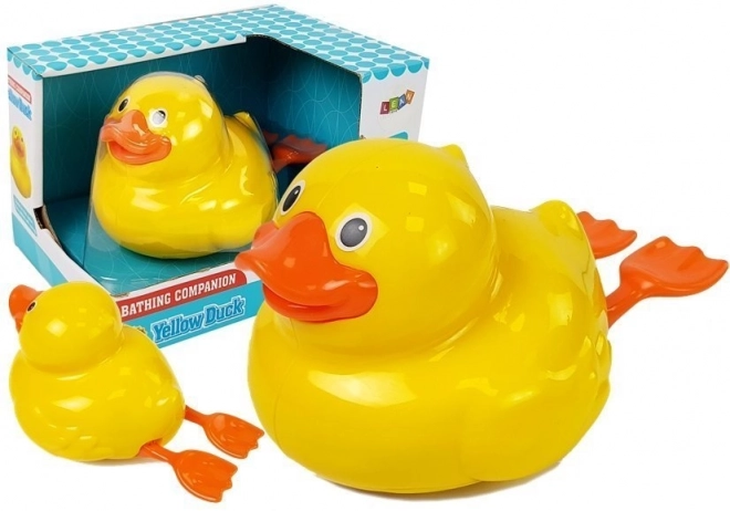 Schwimmende Badeente