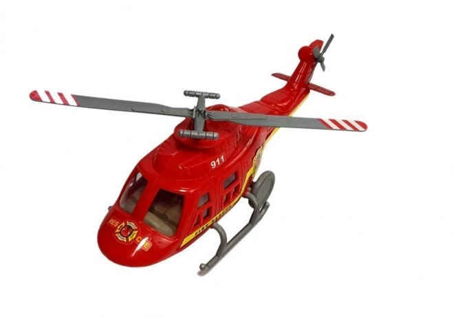 Spielset Feuerwehrfahrzeuge mit Licht und Ton