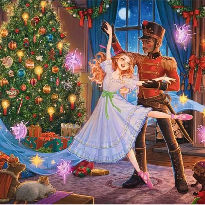 Puzzle RAVENSBURGER Nussknacker und Ballerina XXL 200 Teile