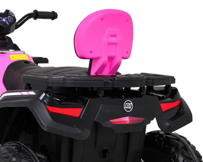Kinder Elektro-Quad XT-Speed Rosa mit 4x4 Antrieb, LED und MP3