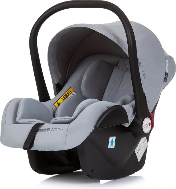 Chipolino Autokindersitz Aura i-Size Macadamia – Ash Grey