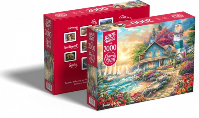 Puzzle Sonnenaufgang am Meer 2000 Teile