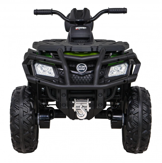 Kinder Elektro-Quad XT-Speed 4x4 grün mit EVA-Rädern und LED-Lichten