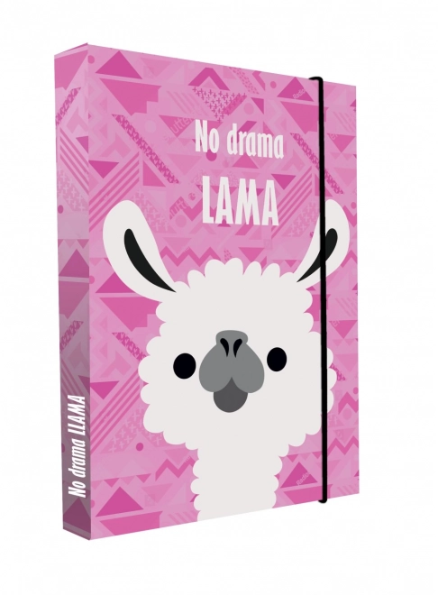 Ordner für Hefte A4 Jumbo Lama