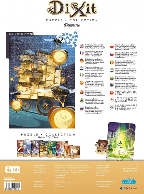 Dixit Puzzle - Lieferungen 1000 Teile