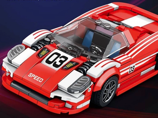 Rotes Sportwagen 917 Baukasten