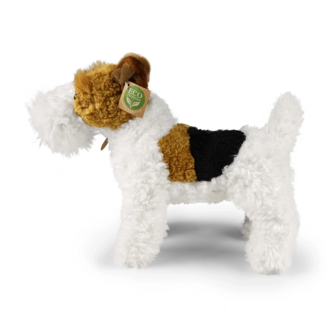 Plüschhund Foxterrier Daseňka stehend 30 cm