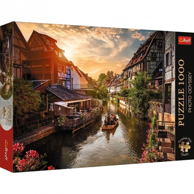 Trefl Puzzle 1000 Teile Premium Plus Photo Odyssey - Kleine Venedig in Colmar, Frankreich