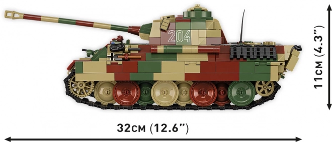 Panther Ausf. A Modell aus Bausteinen