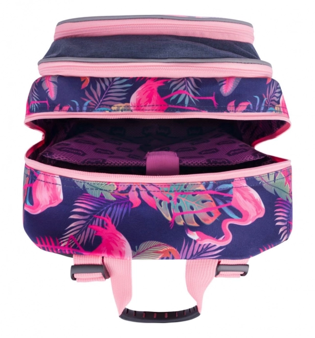 Ergonomischer Schulrucksack Flamingo von BAAGL