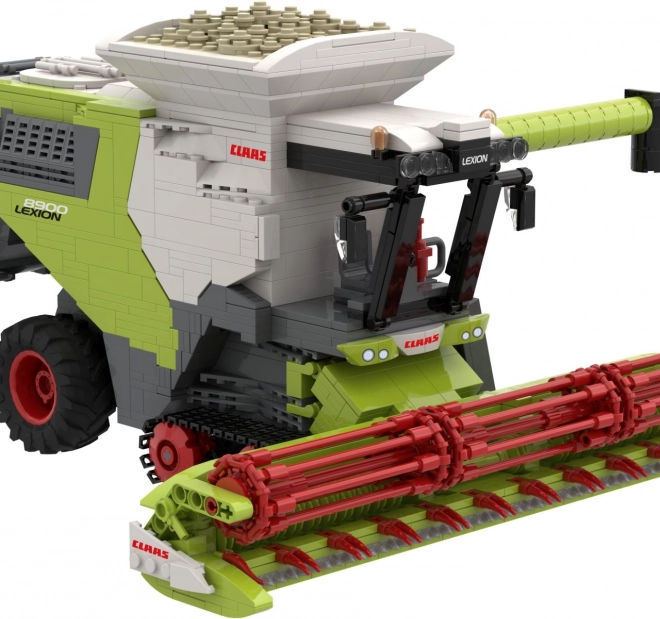 Bausteinset Brixies Plus Claas Lexion 8900 Terra Trac mit Anhänger