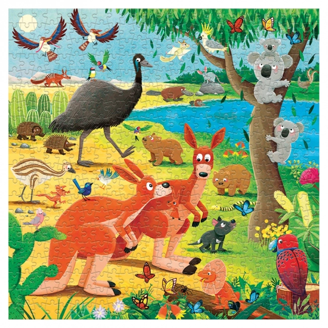 Familienpuzzle Australien 500 Teile