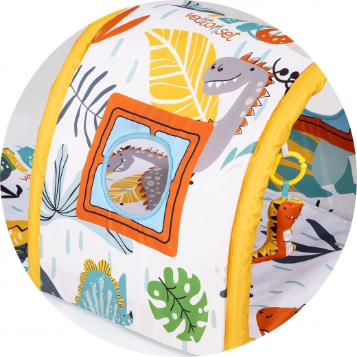 Fördert das Krabbeln dank Spieltunnel