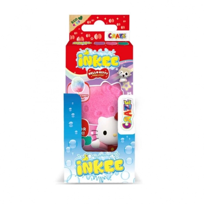 Inkee Badespaß-Set mit HELLO KITTY Badebomben