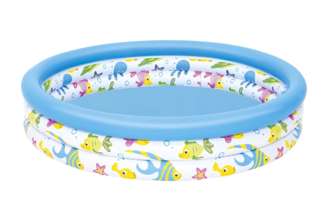 Fröhliches Design mit Meerestieren