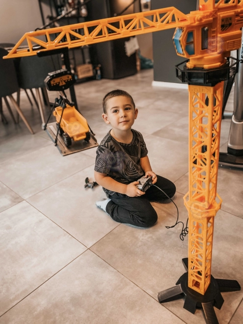 Ferngesteuerter Baukran für Kinder von Woopie
