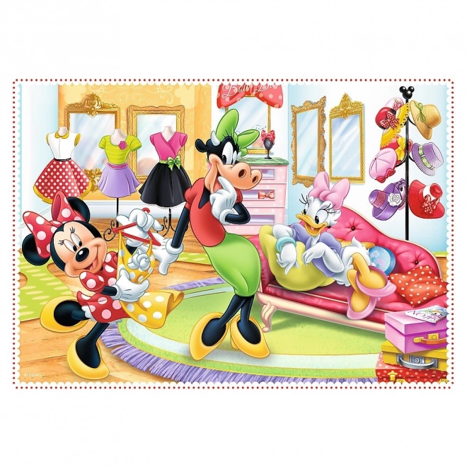 Minnie und Freunde Puzzle-Set 4-in-1