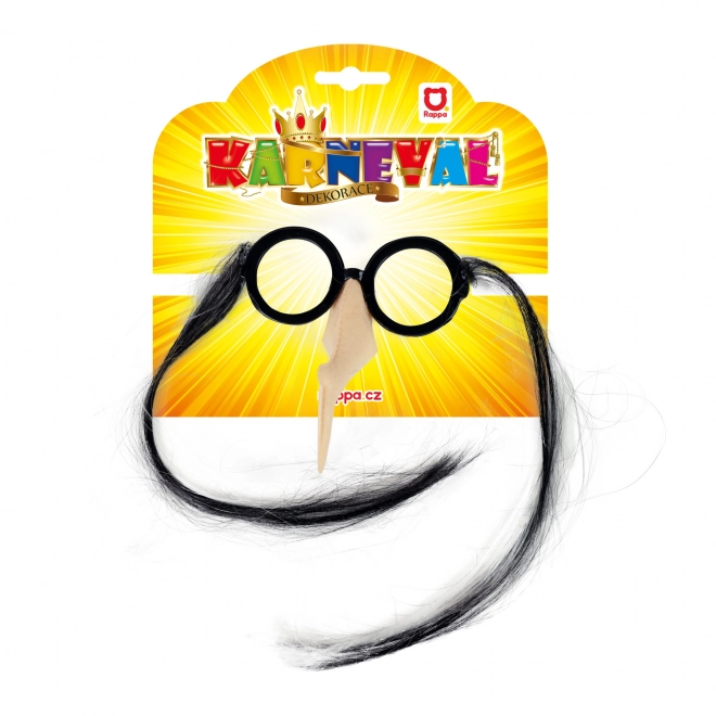 Hexenbrille mit Nase