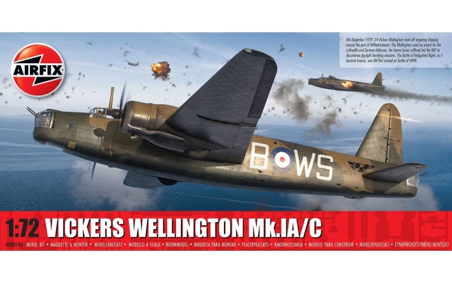 Plastikmodell Vickers Wellington Mk.IA/C 1/72