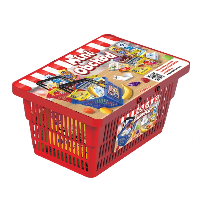 Mini Einkaufswagen mit Zubehör und Lernen