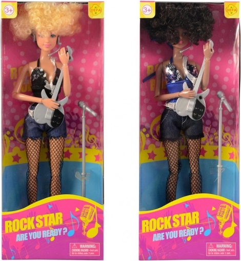 Puppe Rockerka