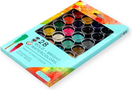 Aquarellfarben 28 intensive Farben