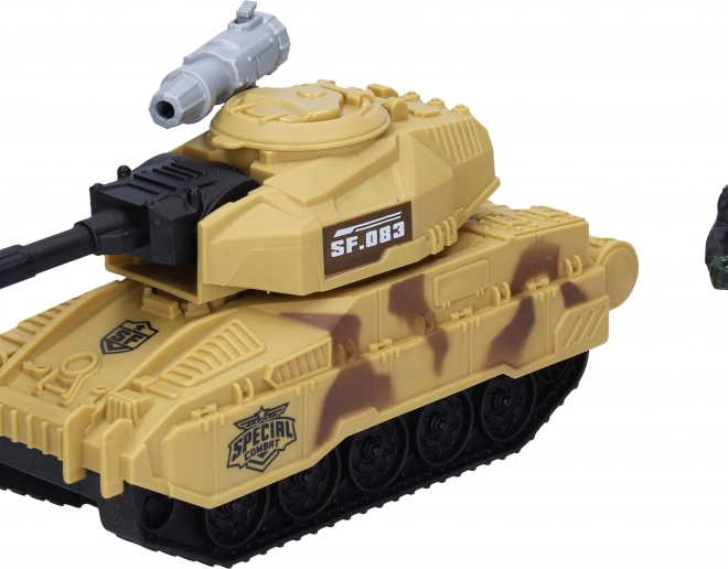 Panzer mit Figur 25cm
