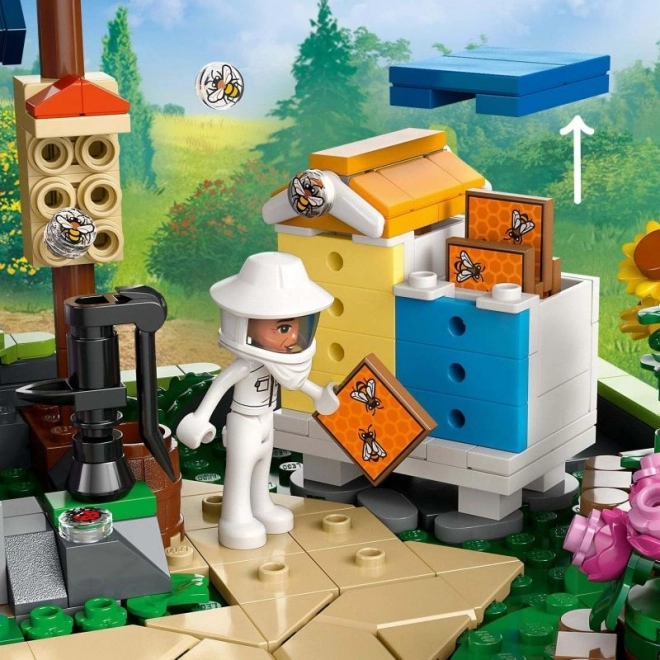 Lego Friends Bienenhaus und Blumengarten