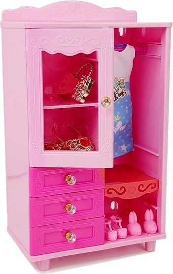 Kleiderschrank für Outfits und Accessoires