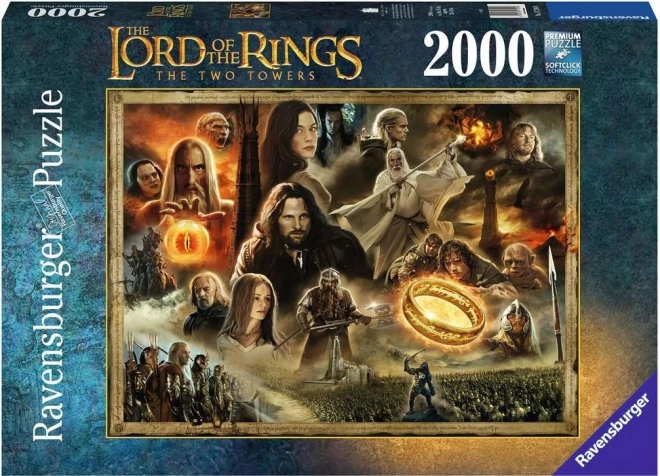 Ravensburger Puzzle Der Herr der Ringe: Die Zwei Türme 2000 Teile