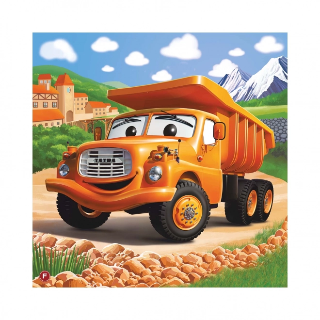 Kinderpuzzle Tatra 60 Teile