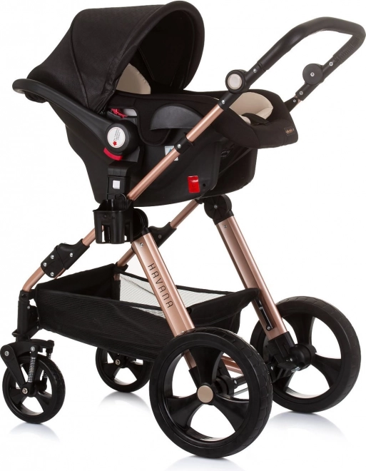 Autositz für Kinder Havana i-Size 40-85 cm, Silber Grau