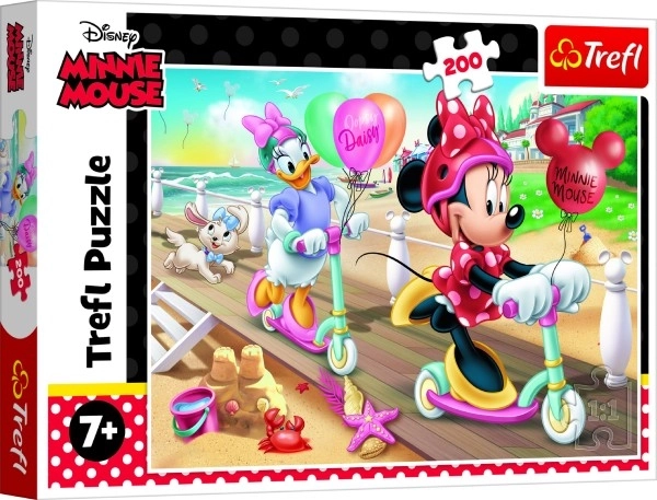 Puzzle 200 Teile Minnie am Strand Disney Minnie